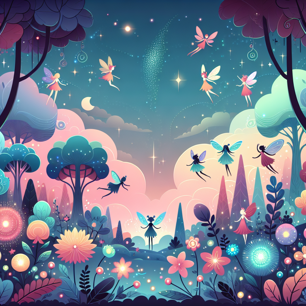 Cheerful Fairy Tale Forest Paint By Numbers Kits