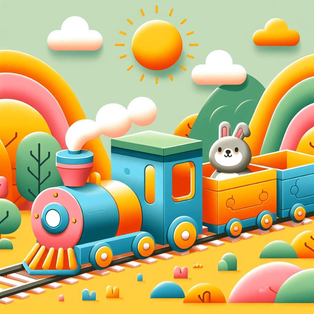 Adventure Time Train Numbered Painting Kits
