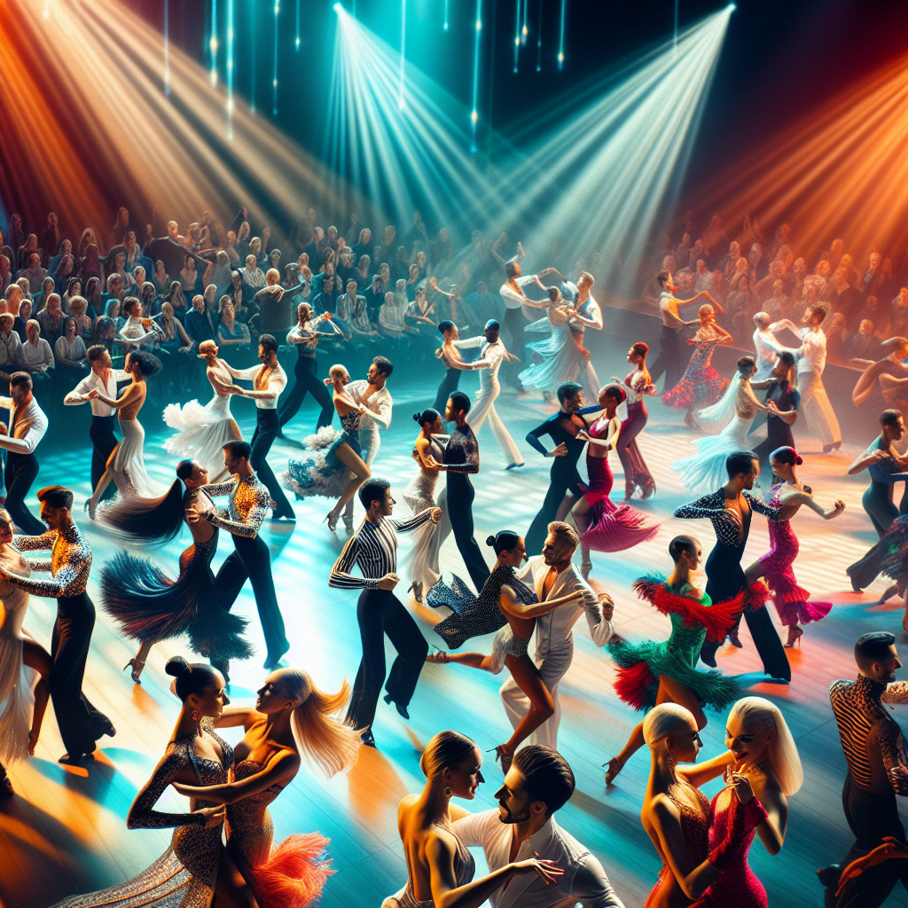 World Salsa Championship Number Painting