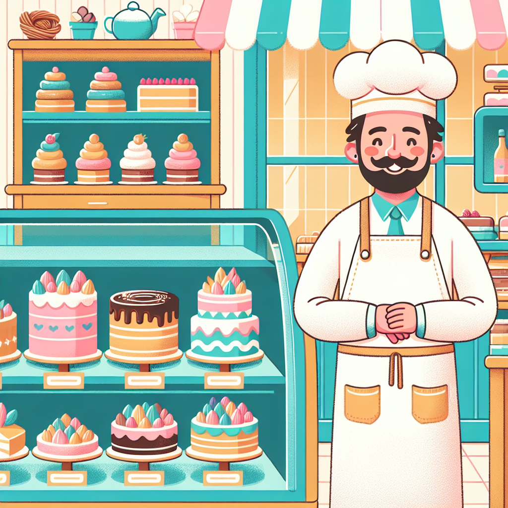 Petite Patisserie Painting Number Kit