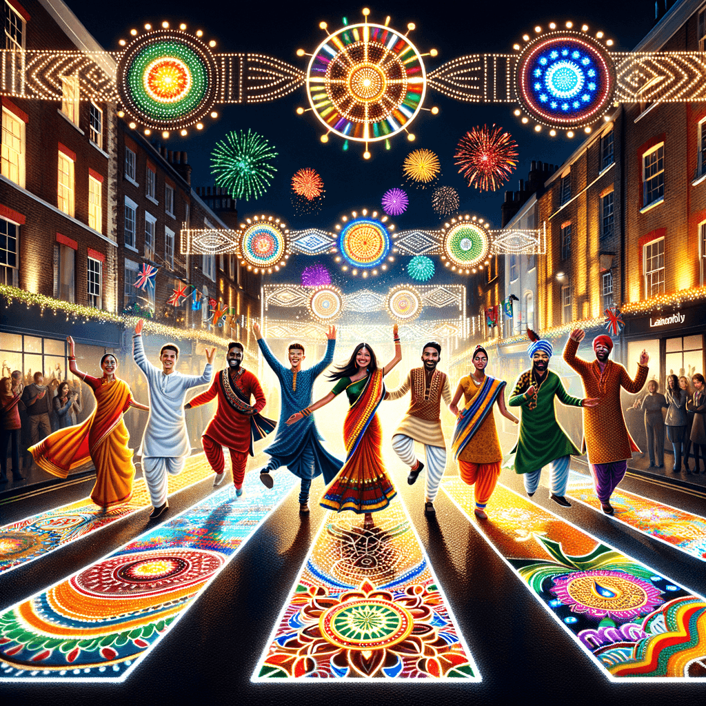 Diwali Festival Of Lights - London Paint By Number