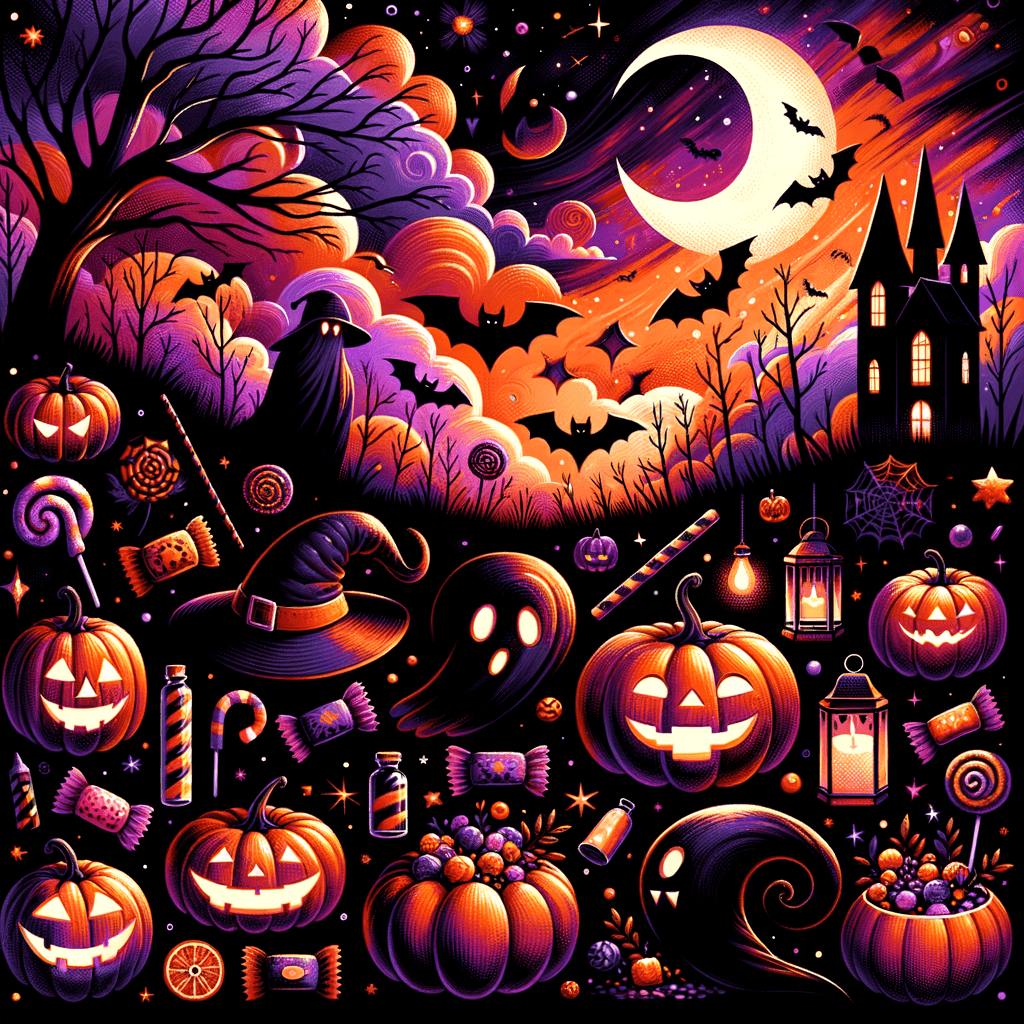 Halloween Haunt DIY Paint By Numbers