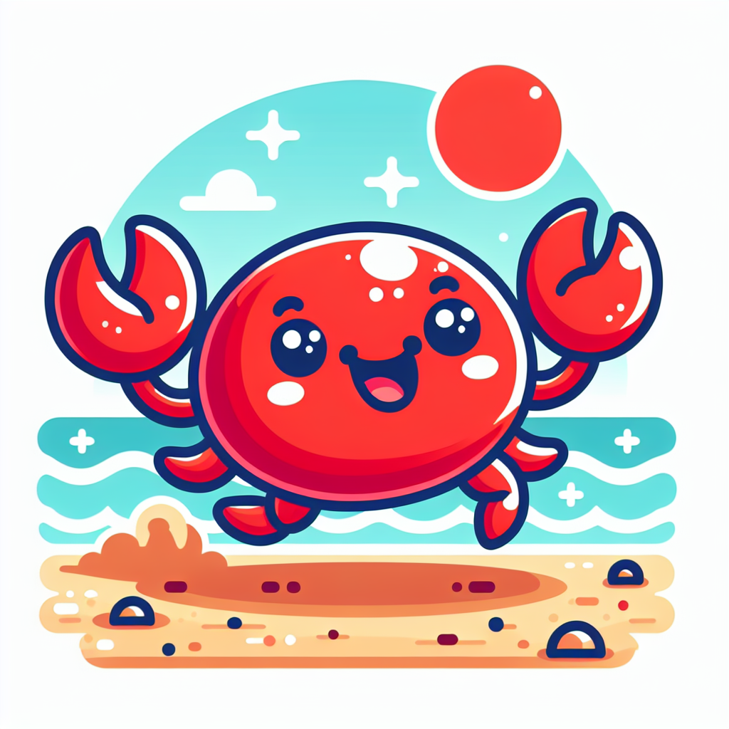 Creative Crab Painting Number Kit