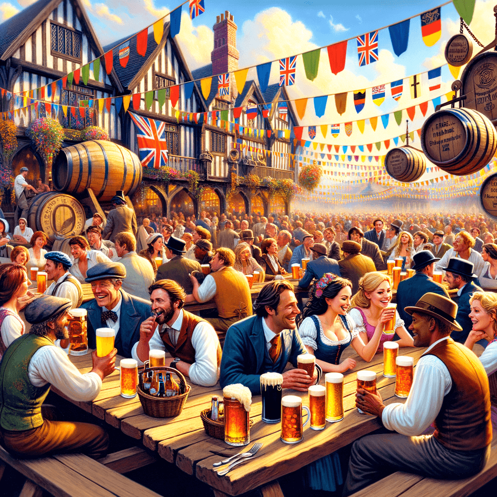 The Great British Beer Festival Painting Number Kit