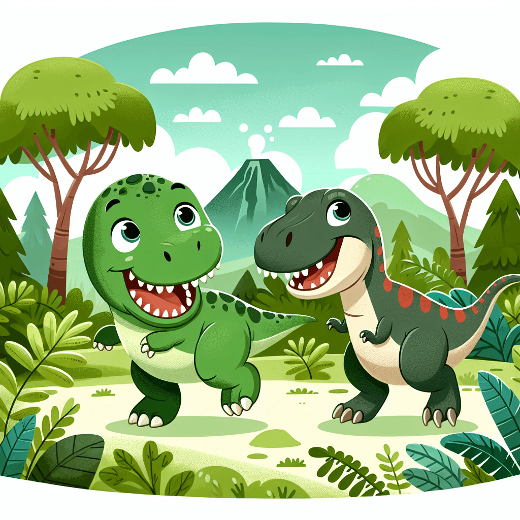 Playful Dinosaur Days Paint By Number