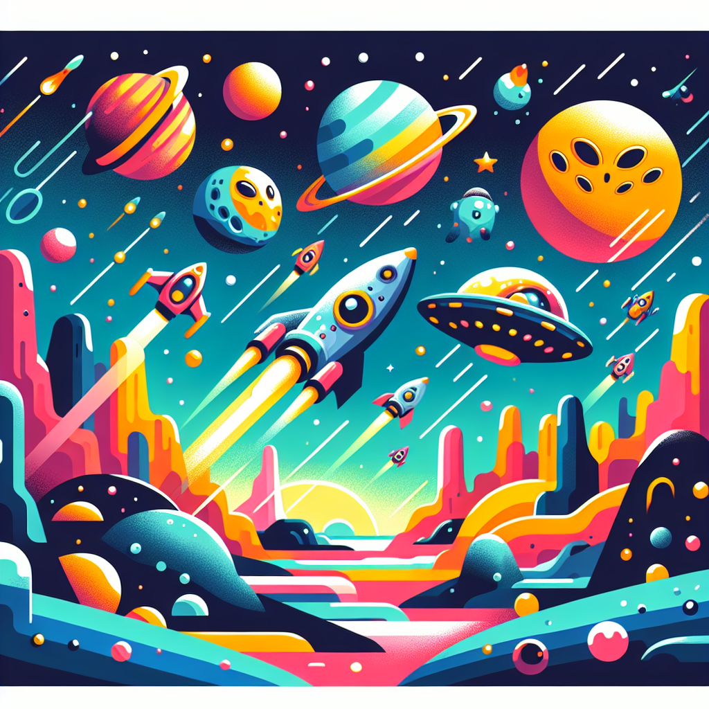 Galaxy Quest Exploration Paint By Color