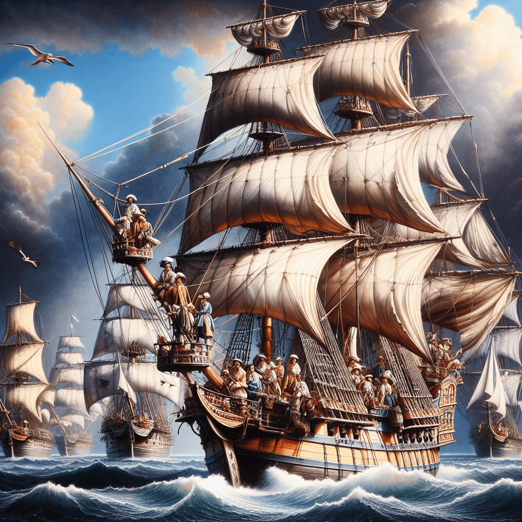 Historic Maritime Journey Numbered Painting Kits