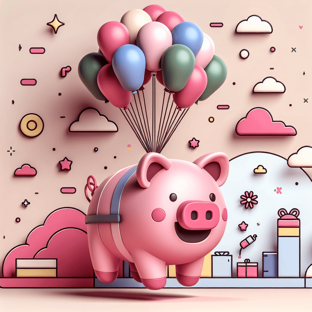 Silly Balloon Pig Paint By Numbers Kits