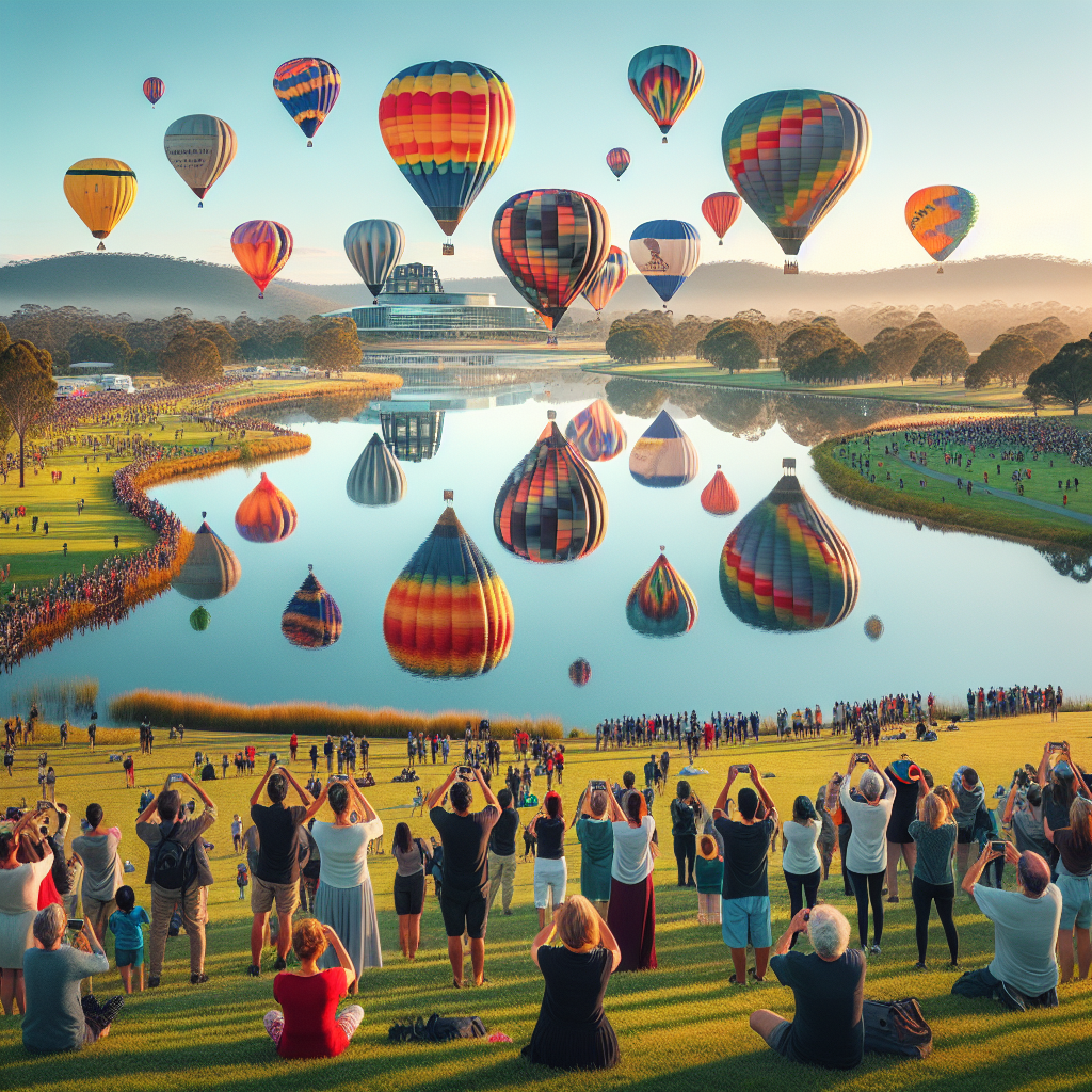 Canberra Balloon Spectacular - Australia Painting Number Kit