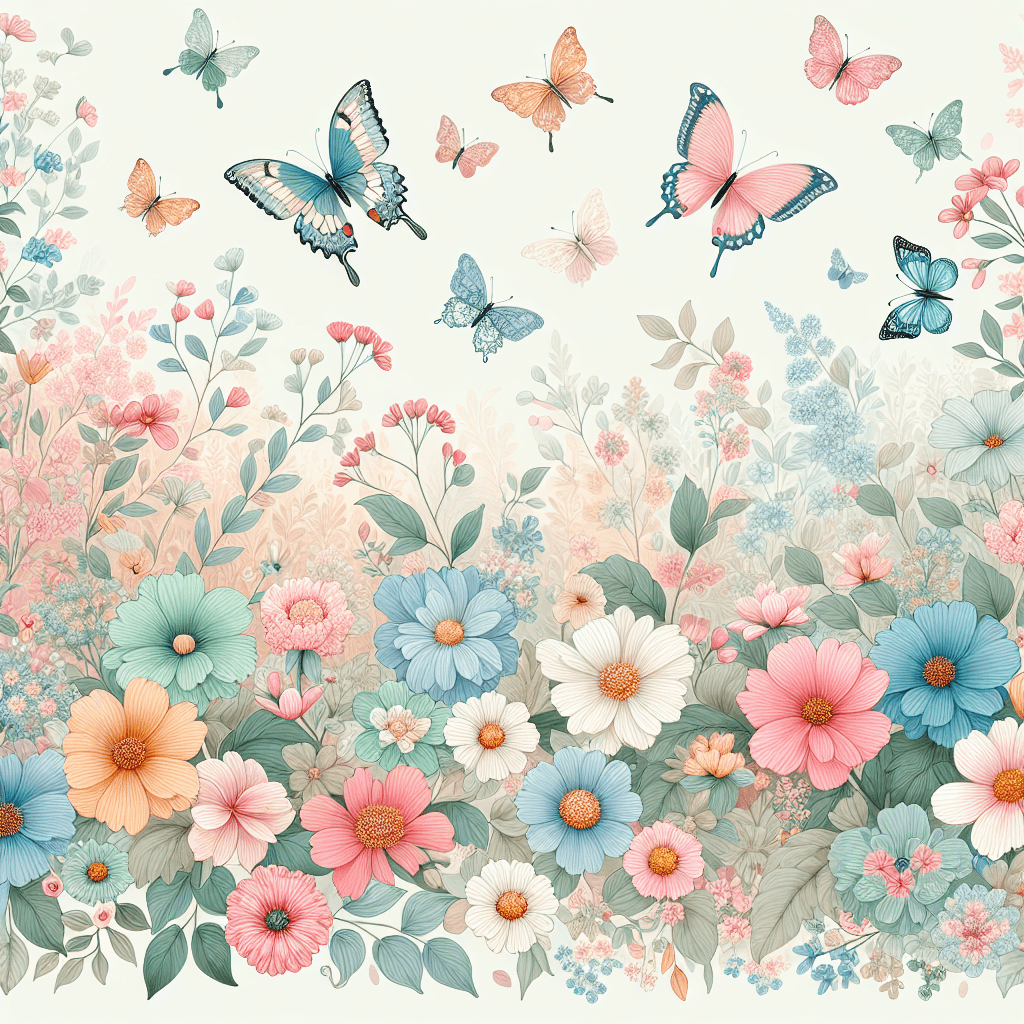 Dreamy Garden Retreat Painting Number Kit