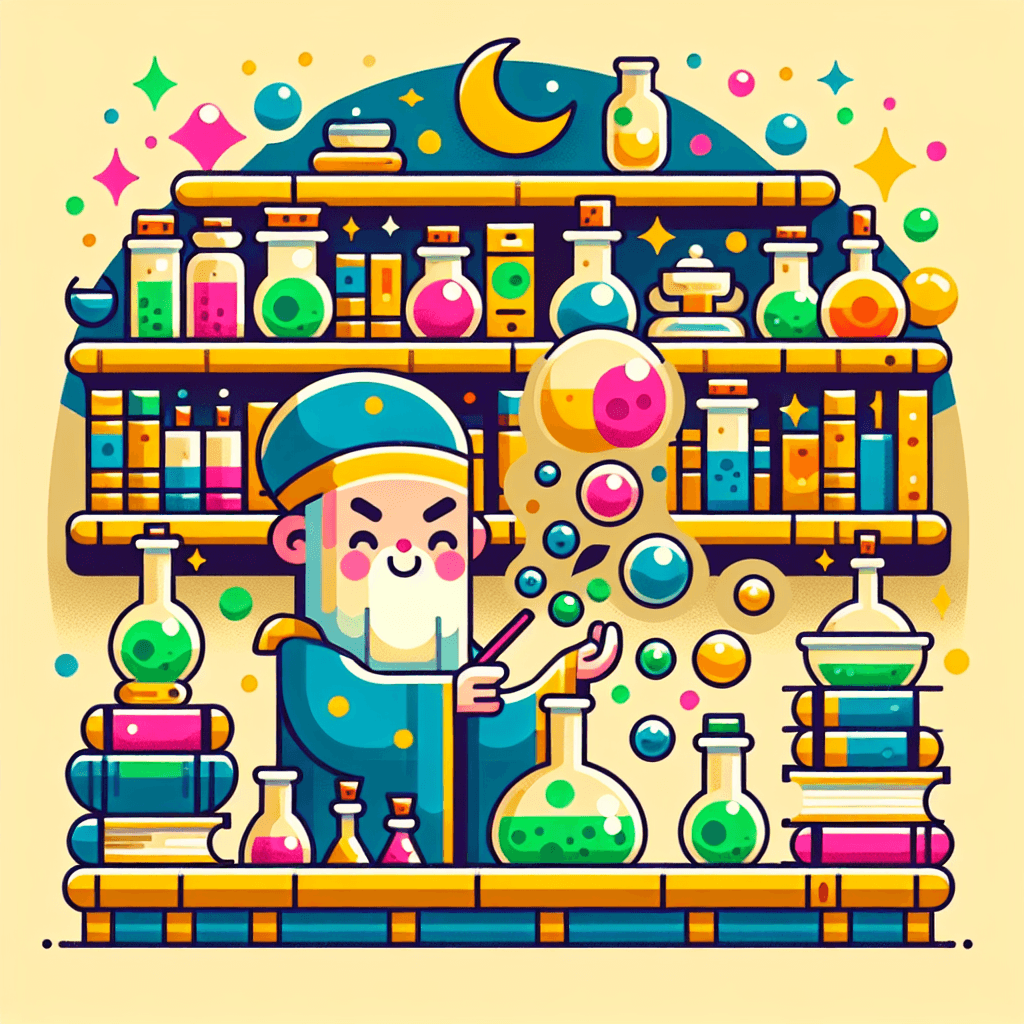Magic Wizard's Lab Number Painting