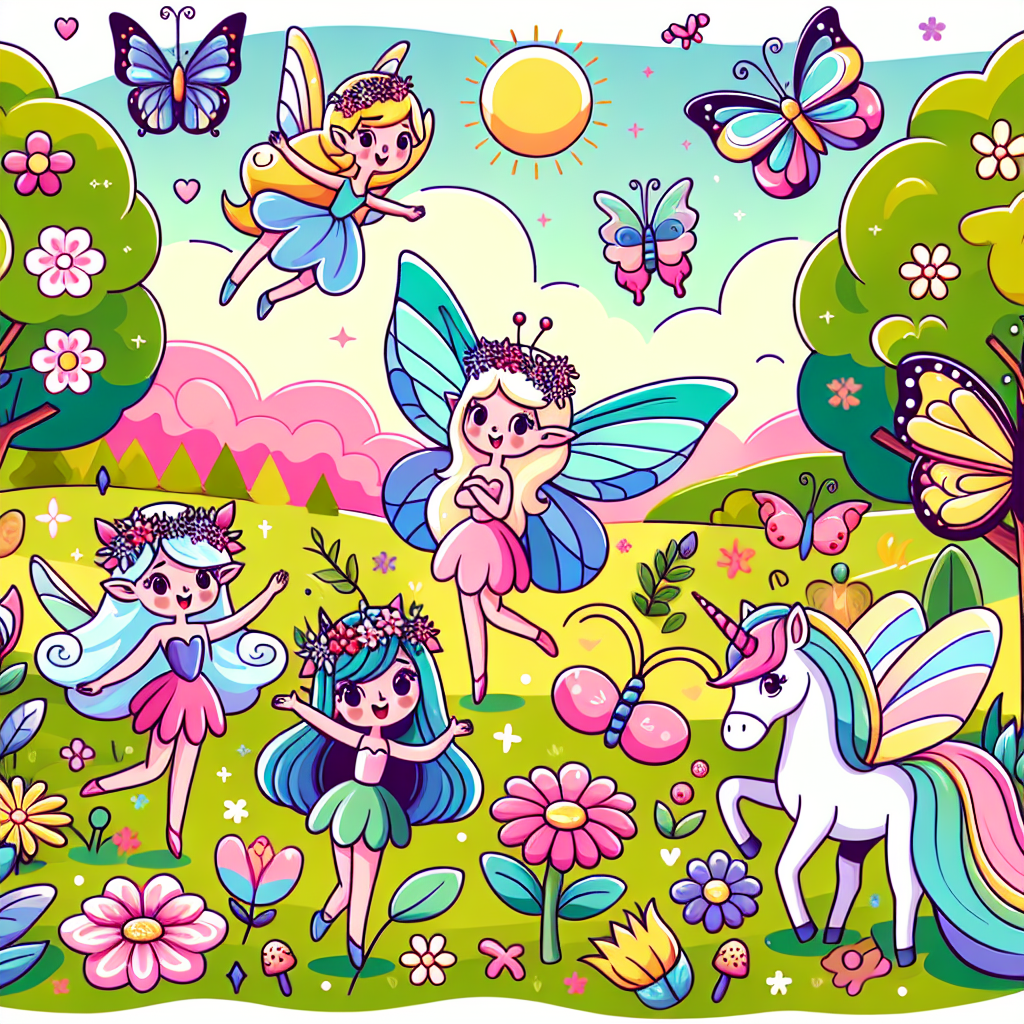 Journey Through Fairy Meadows Painting By Numbers Kit