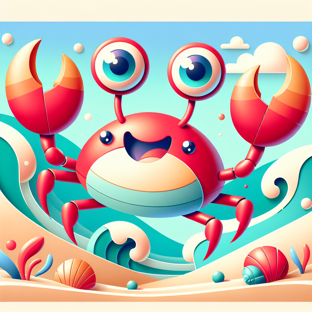 Kooky Crab Numbered Painting Kits