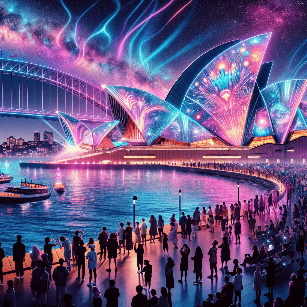 Vivid Sydney Festival - Sydney DIY Paint By Numbers