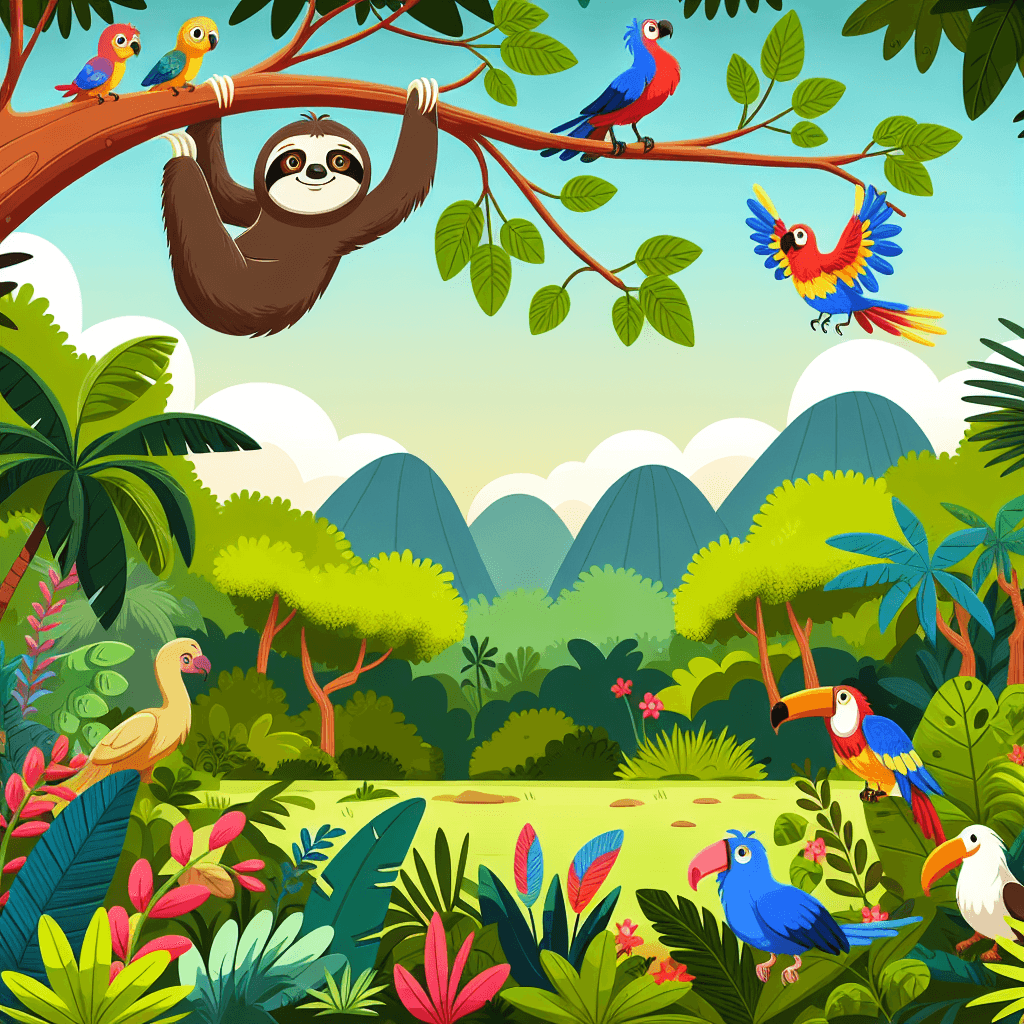 Rainforest Rescue Rangers Paint By Numbers Art