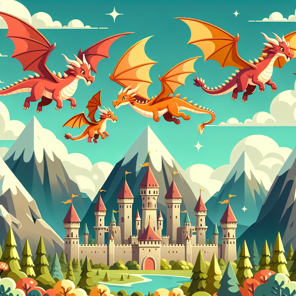 Mystic Dragon Kingdom Painting Number Kit