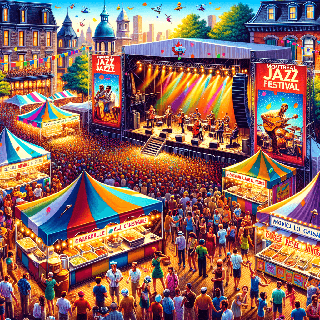 The Montreal Jazz Festival Paint By Numbers