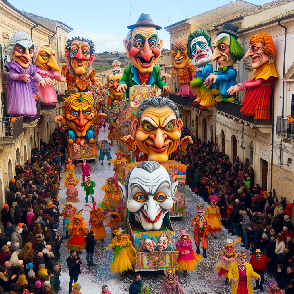 Carnevale Di Putignano - Putignano Painting By Numbers Kit