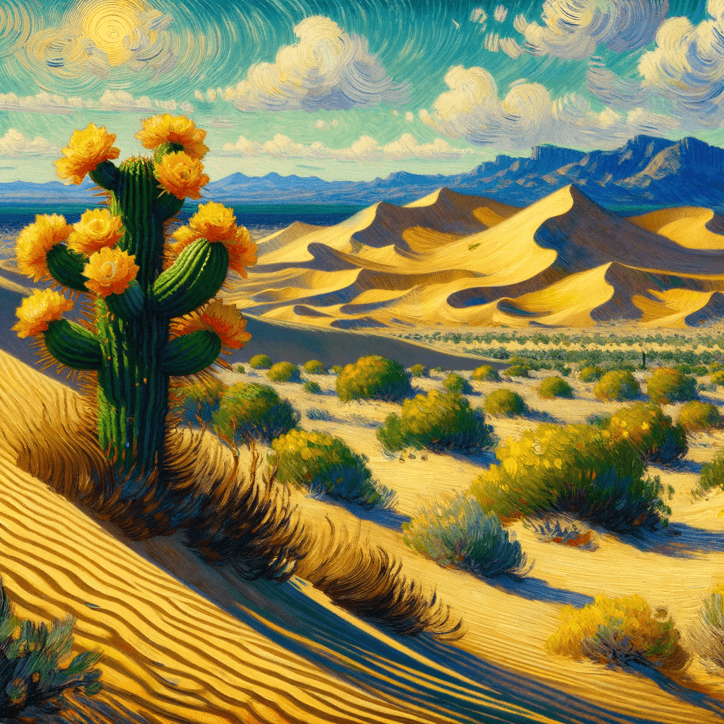 Blooming Desert Beauty Painting By Numbers Kit