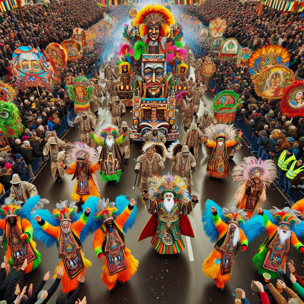 Bonn Carnival - Germany Painting By Numbers Kit