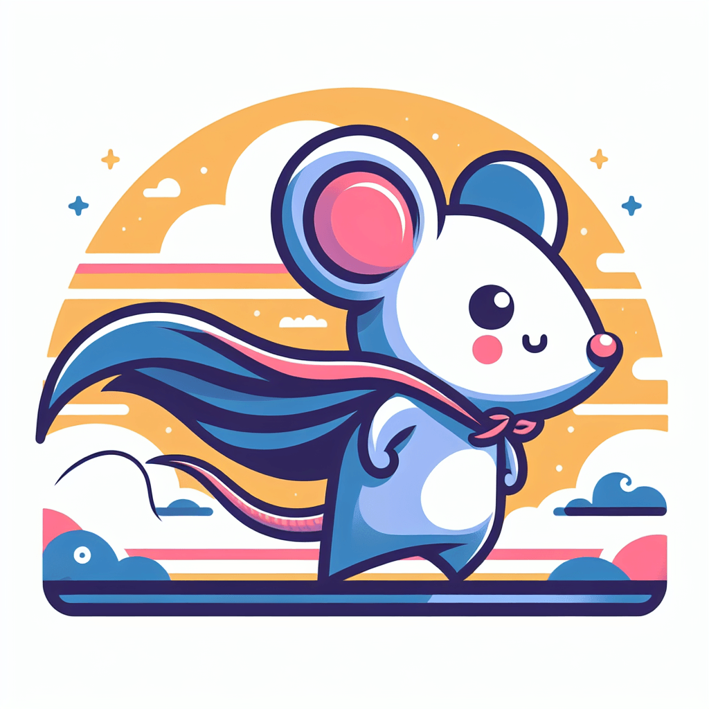 Mighty Mouse DIY Paint By Numbers