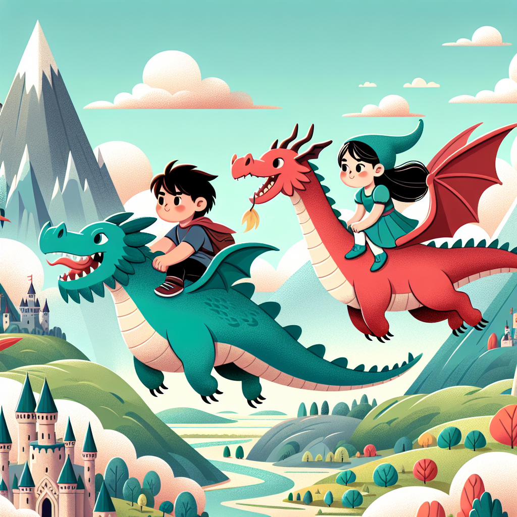 Dragon Rider's Journey Paint By Numbers Kits