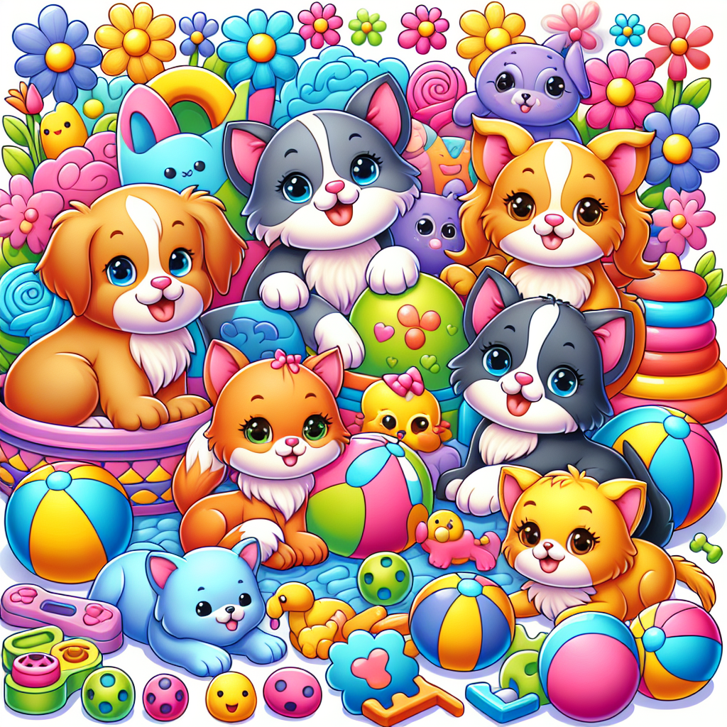 Adventure With Cute Pets Painting By Numbers Kit