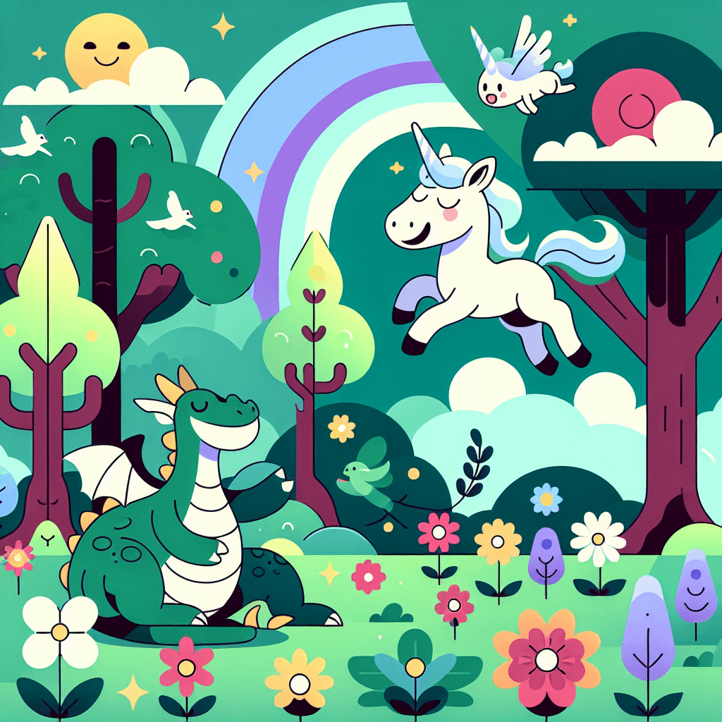 Happy Fairy Tale Creatures Painting By Numbers Kit