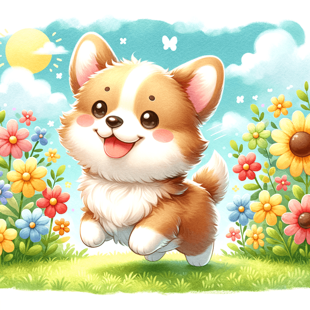 Cuddly Corgi - DIY Painting By Numbers Kit