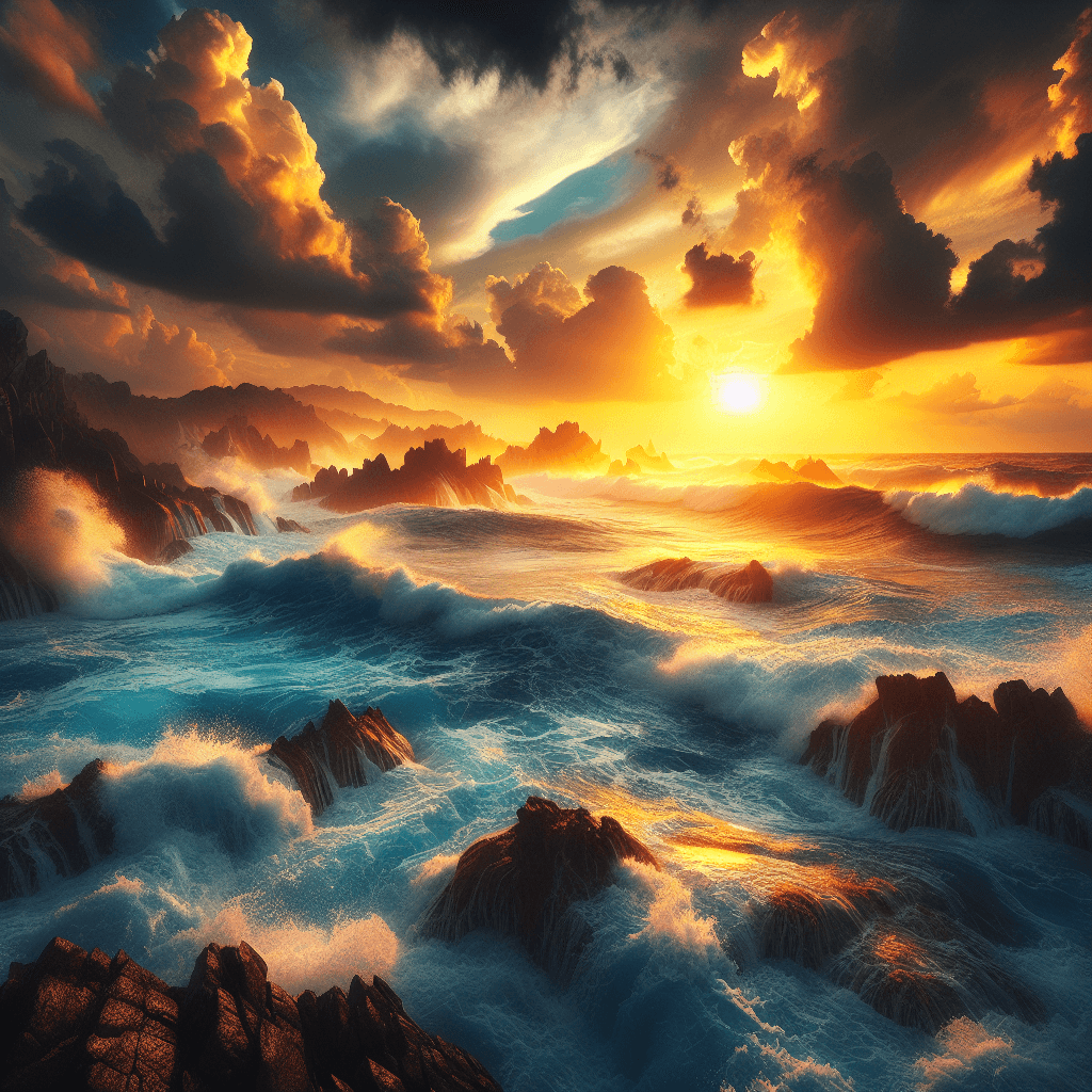 Tidal Symphony Paint By Color