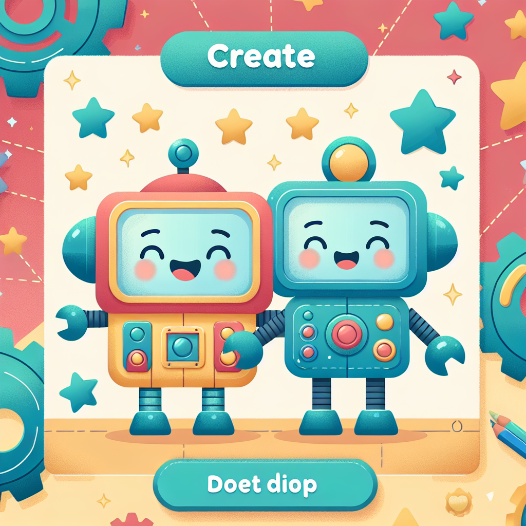 Friendly Robot Pals Numbered Painting Kits