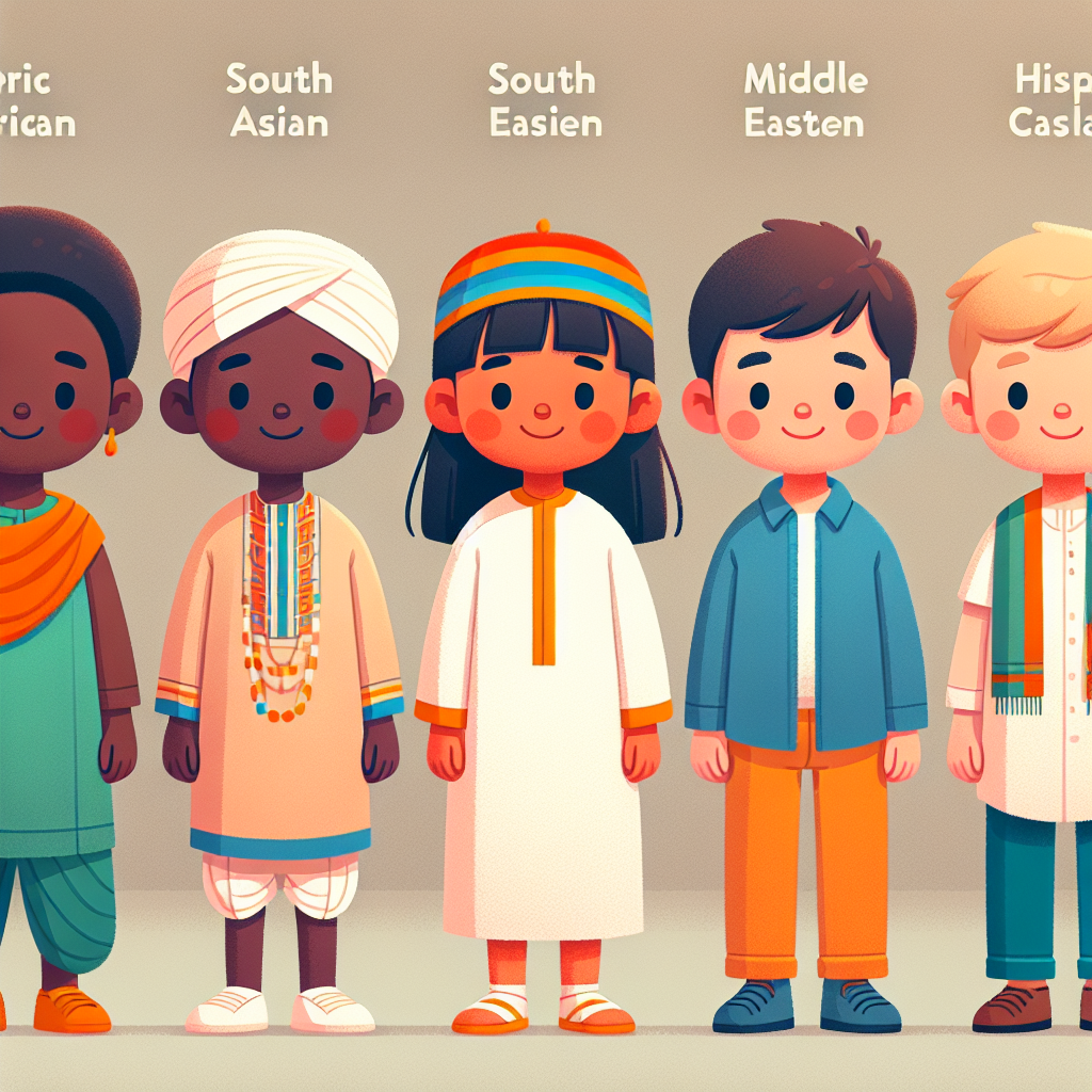 Charming Children Of The World Paint By Color
