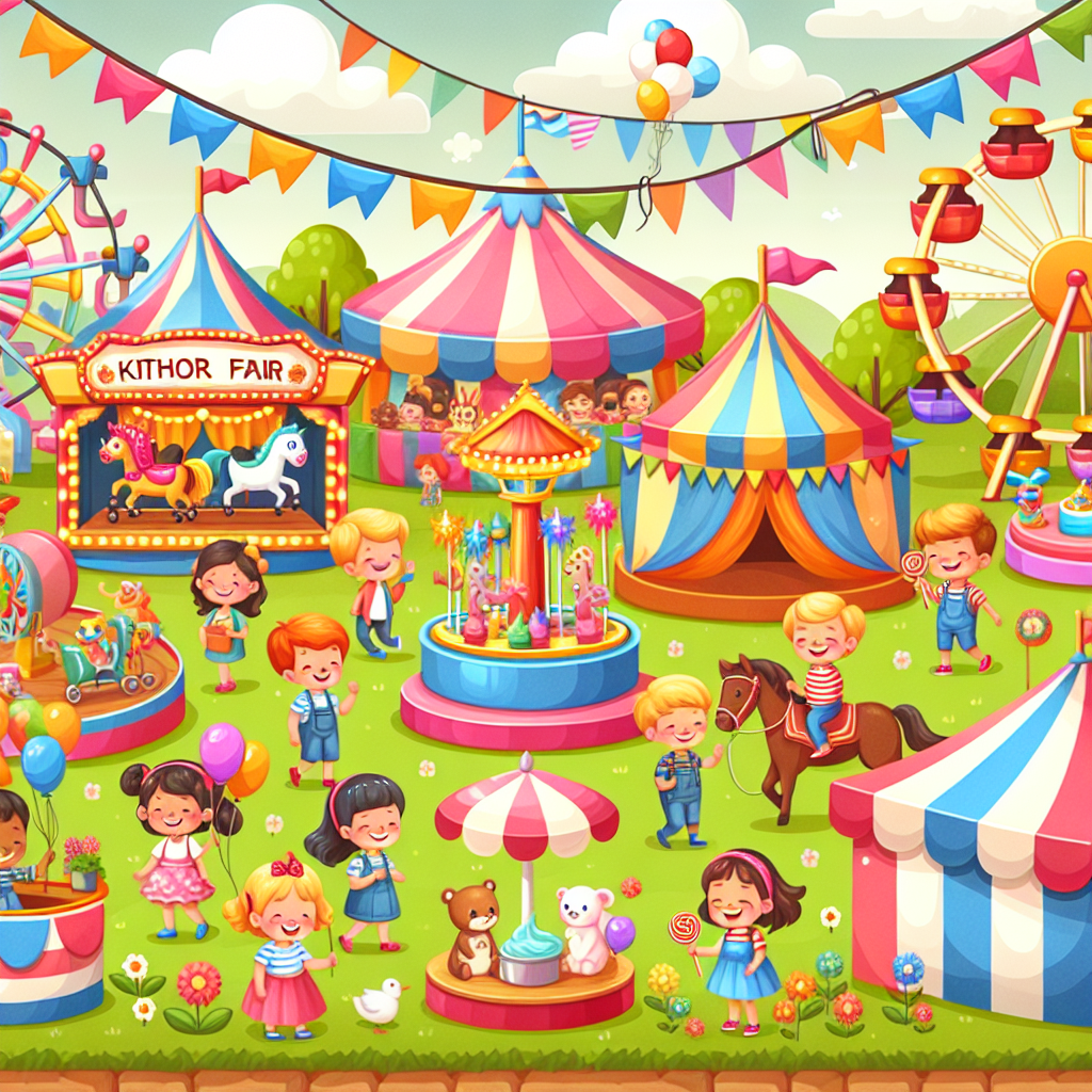 Adventure At The Fair Painting By Numbers Kit