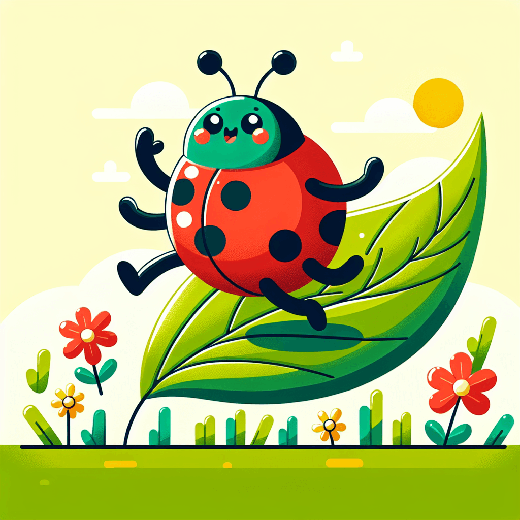 Dancing Ladybug Adventure Paint By Numbers