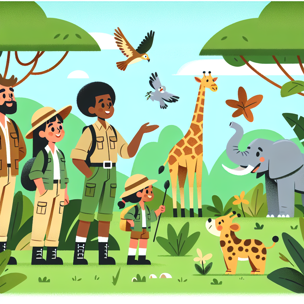 Safari Jungle Exploration Number Painting