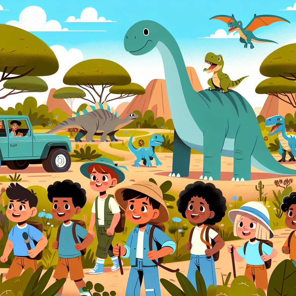 Dino Safari Quest Painting Number Kit