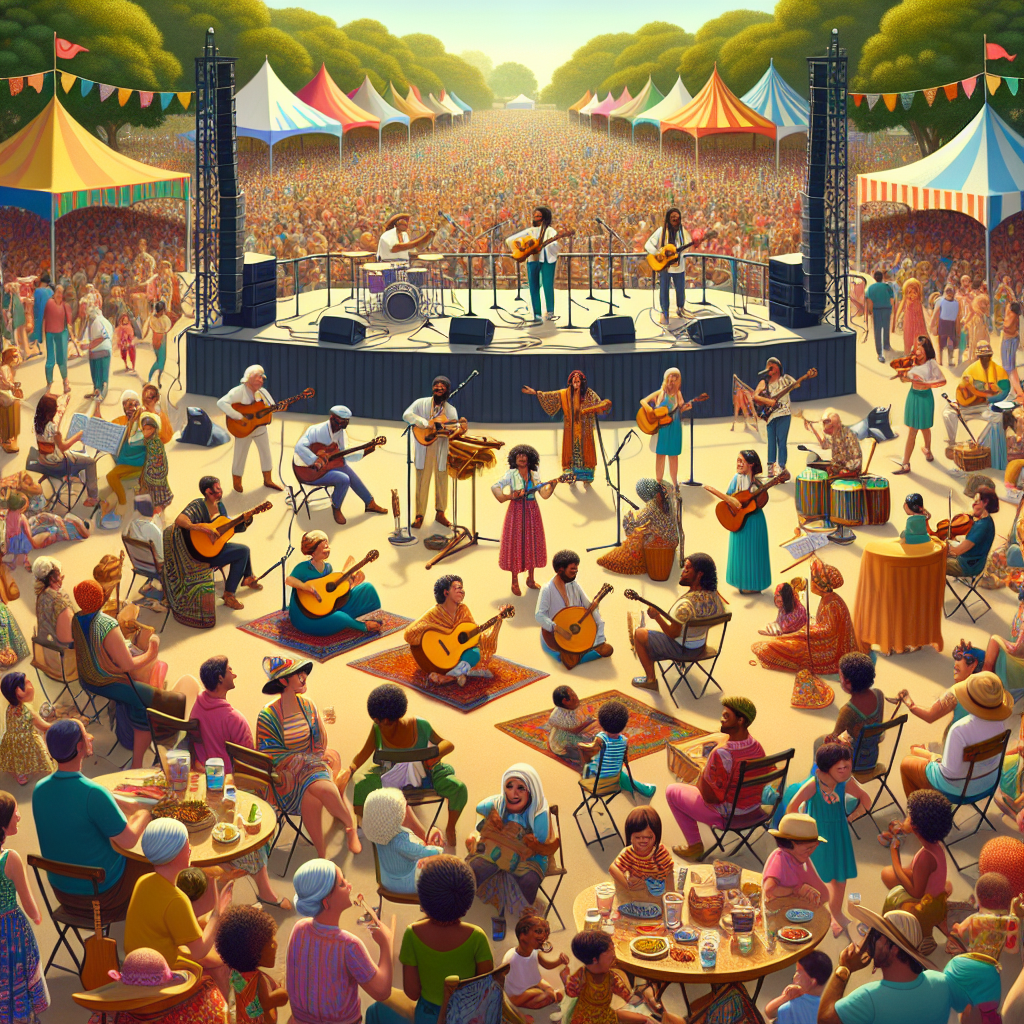 Folk Festival - Canada Painting By Numbers Kit