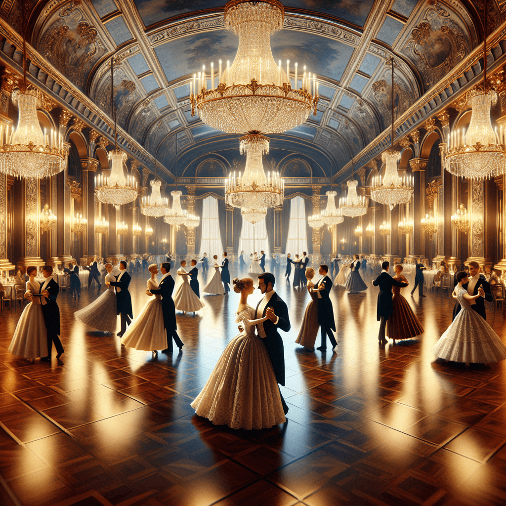 Waltz Ball - Vienna, Austria Paint By Numbers Art