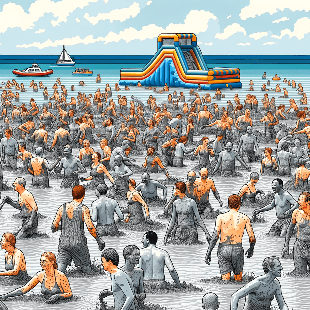 Boryeong Mud Festival - Boryeong Paint By Color