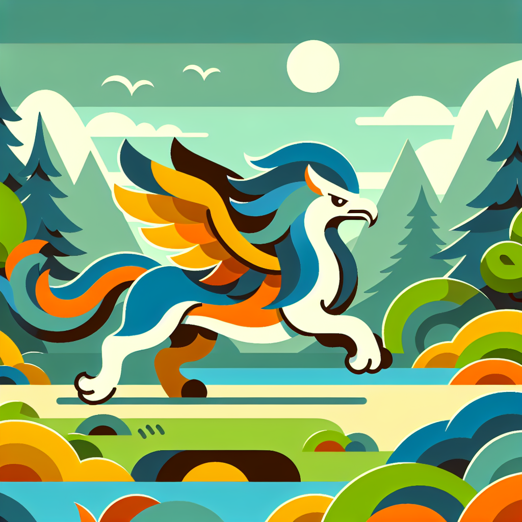 Gallant Griffon Gallop Paint By Color