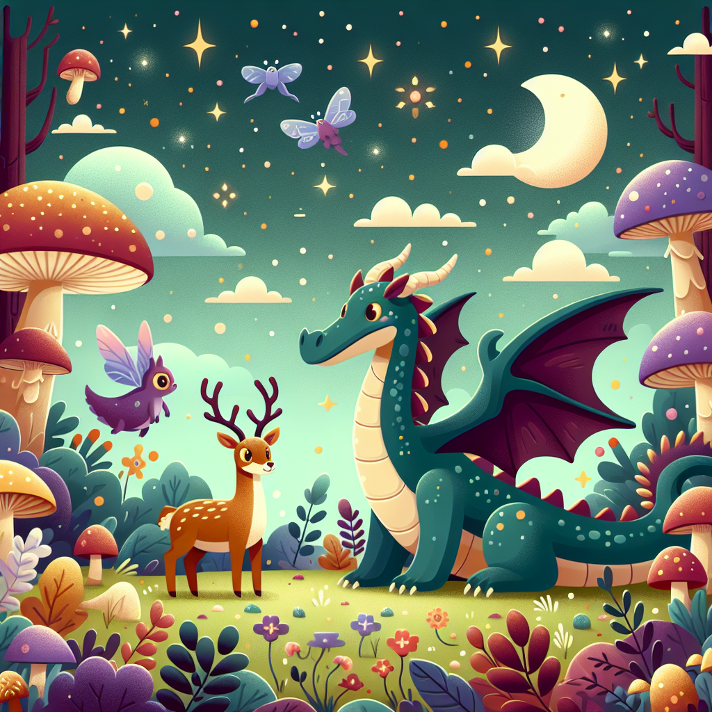 Fantastic Beasts Of The Forest Paint By Numbers