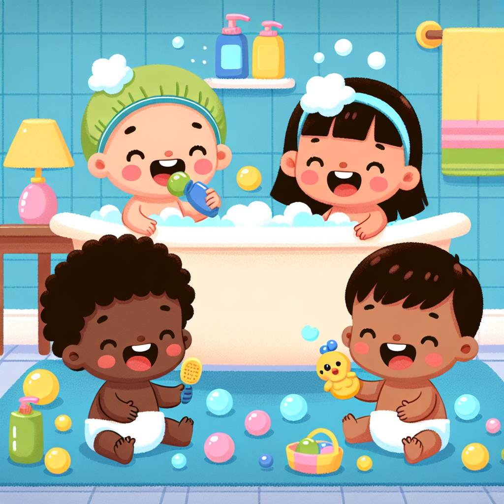 Bubbly Bath Time Adventure DIY Paint By Numbers