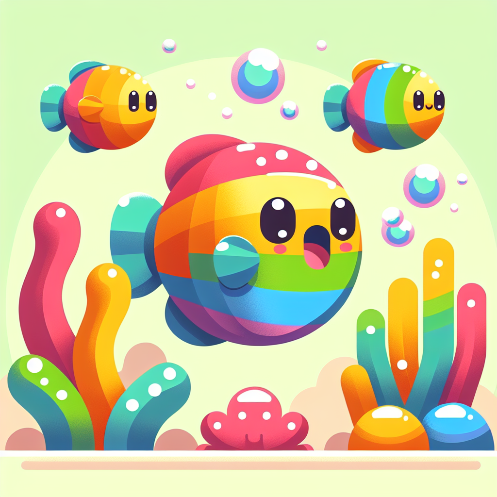 Rainbow Fish Lagoon Paint By Number