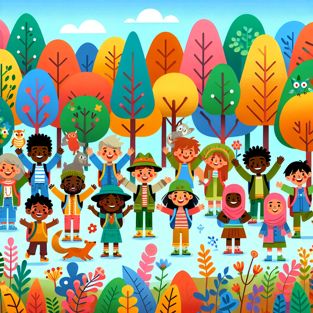 Adventures In The Magical Forest Painting Number Kit