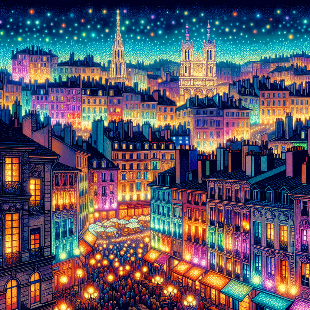 Fête De La Lumière DIY Paint By Numbers