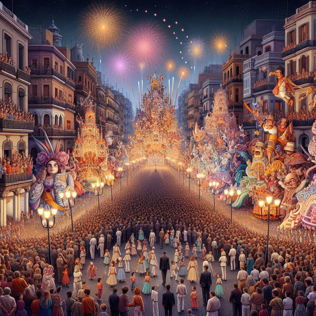 Falles - Spain Paint By Numbers Kits