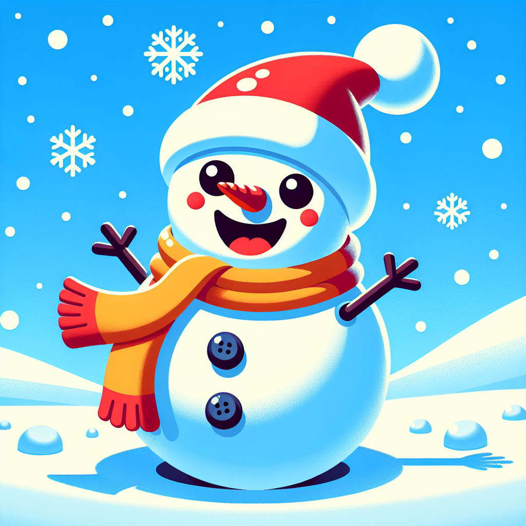 Sparkly Snowman Paint By Numbers Kits