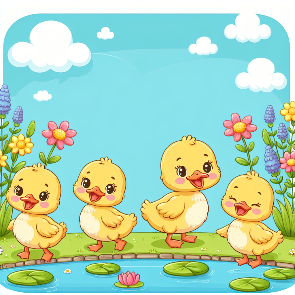 Daring Ducklings Painting By Numbers Kit