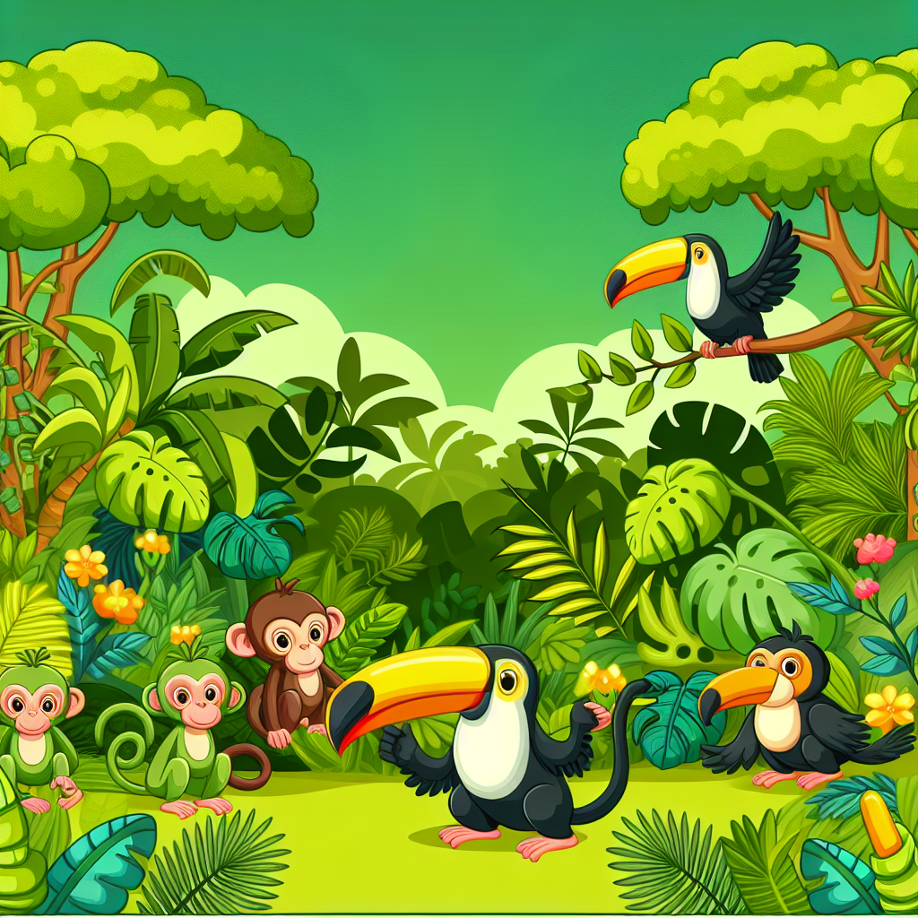 Journey To The Jade Jungle Number Painting