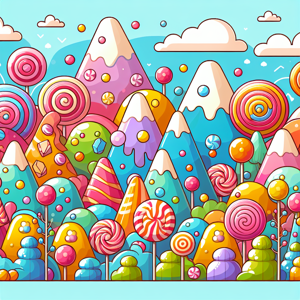 Candyland Delight Number Painting